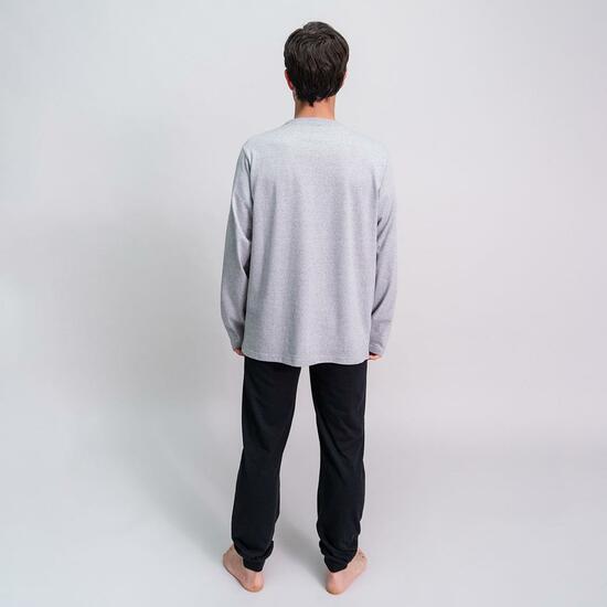 PIJAMA LARGO SINGLE JERSEY MARVEL GRAY image 4