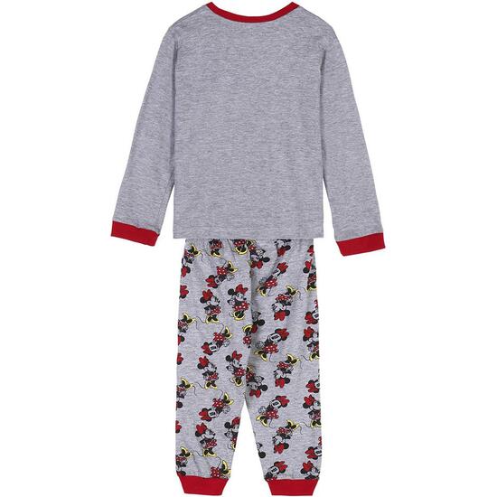 PIJAMA LARGO SINGLE JERSEY MINNIE GRAY image 1