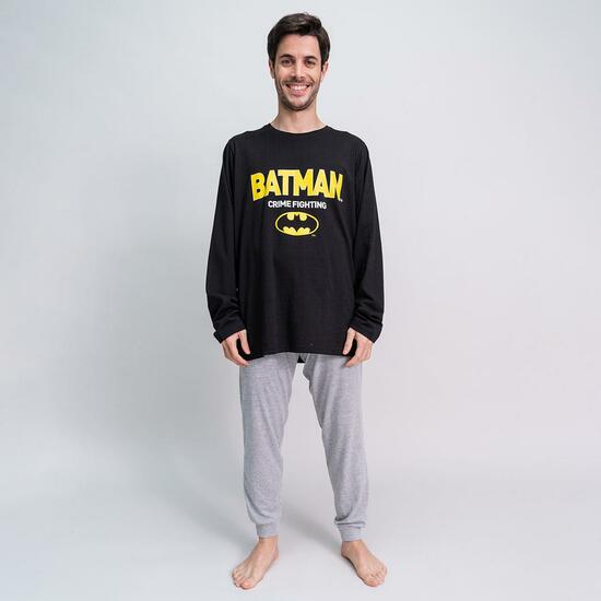 PIJAMA LARGO SINGLE JERSEY BATMAN BLACK image 3