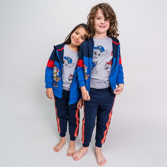 CHANDAL COTTON BRUSHED 3 PIEZAS PAW PATROL BLUE image 3