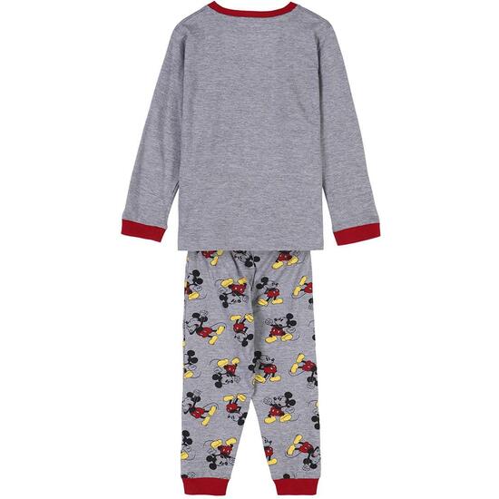 PIJAMA LARGO SINGLE JERSEY MICKEY GRAY image 1