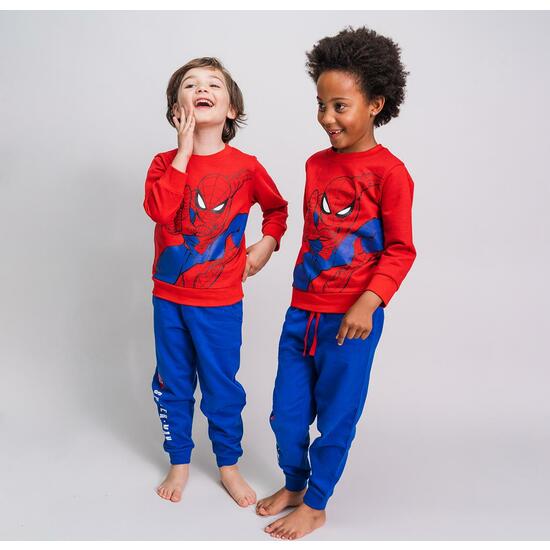 CHANDAL COTTON BRUSHED SPIDERMAN RED image 3
