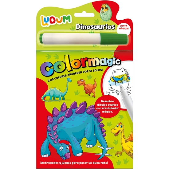 SET DIBUJO COLORMAGIC TINTA MÁGICA DINOSAURIOS image 0