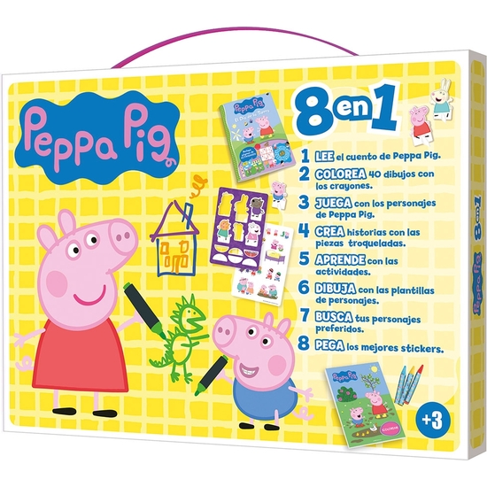 PEPPA PIG KIT ACTIVADES 8 EN 1 + 3 AÑOS image 0