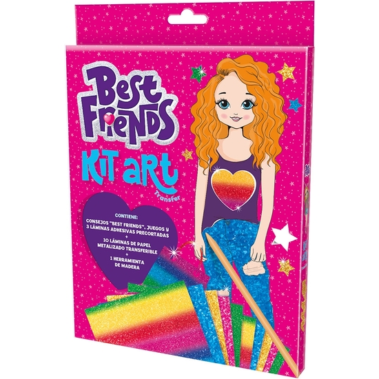 KIT CREATIVO ART BEST FRIENDS TRANSFER image 0