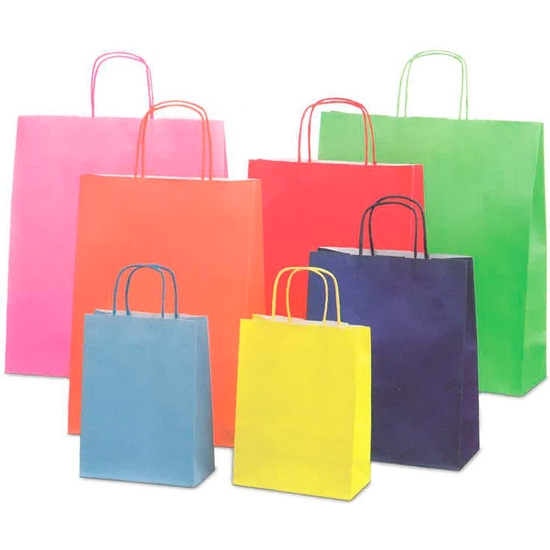 EXPOSITOR 100 BOLSAS DE REGALO 4 TAMAÑOS SURTIDOS image 1