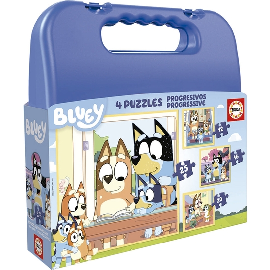 BLUEY PUZZLE MALETA 48 PIEZAS image 0