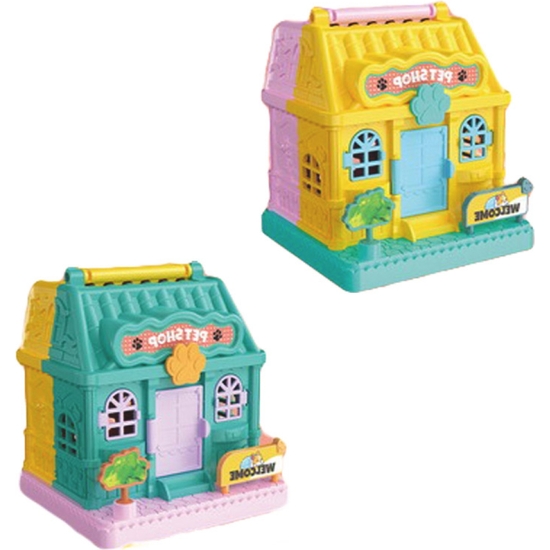 CASITA CON MINI MUÑECA VETERINARIA Y ACCESORIOS. CAJA 30X31 image 2