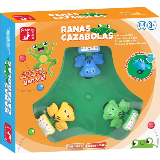 JUEGO CAZABOLAS HABILIDAD 3 JUGADORES. CAJA 33X15 image 0