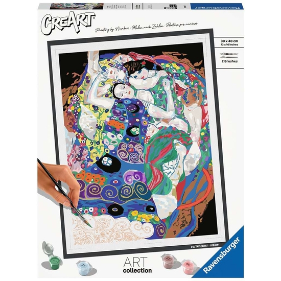 CREART PINTAR POR NÚMEROS KLIMT, LA VIRGEN + 14 AÑOS image 0