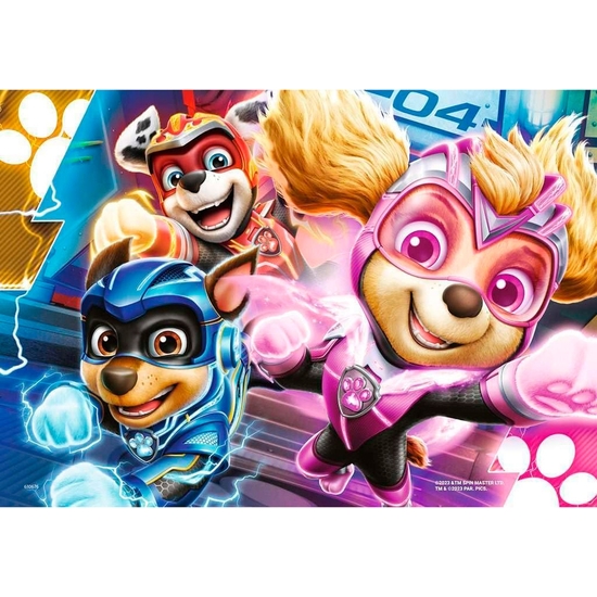 PATRULLA CANINA PUZZLE DOBLE 2X12 PIEZAS image 1