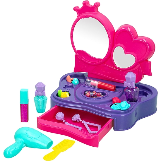 TOCADOR SOBREMESA CON ACCESORIOS DE BELLEZA image 0