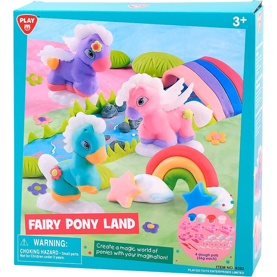 SET PLASTILINA PONYLAND CON ACCESORIOS image 0