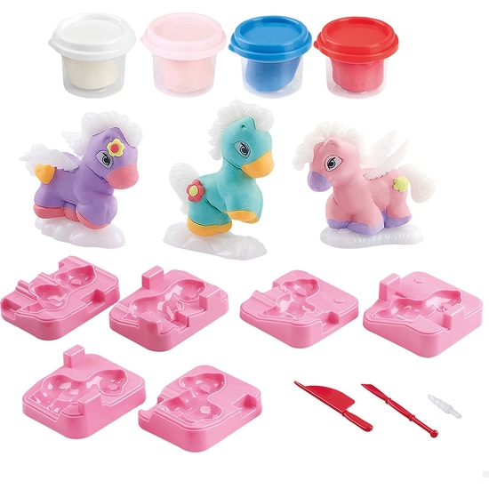 SET PLASTILINA PONYLAND CON ACCESORIOS image 1