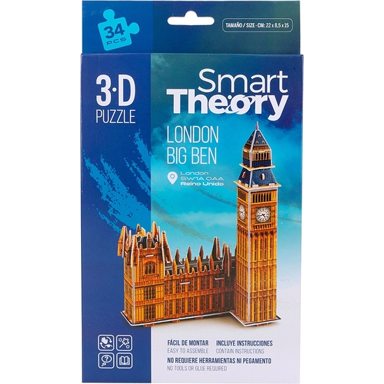 PUZZLE 3D MINI 3 MODELOS, CAJA 15X25 image 0