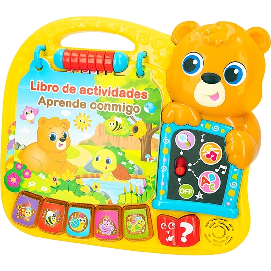 LIBRO INTERACTIVO PREESCOLAR LUZ, SONIDOS Y MELODÍAS image 0