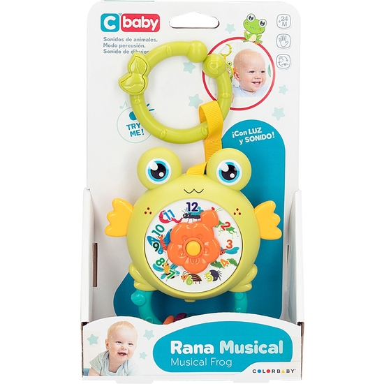 ACTIVITY BEBÉ RANA MUSICAL CON LUZ Y SONIDOS image 1
