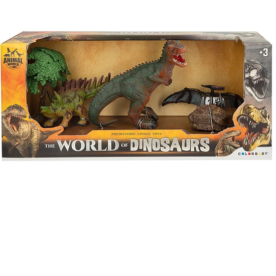 SET DINOSAURIOS Y ACCESORIOS 5 PIEZAS image 0