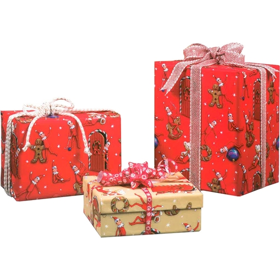 EXPOSITOR 100 PLIEGOS DE PAPEL DE REGALO 50 MOÑAS Y 30 CINTAS image 1