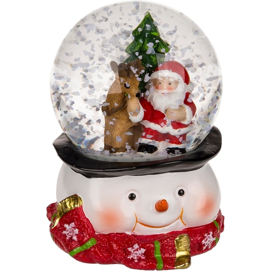 BOLA CON NIEVE NAVIDAD 5X7 - 4 MODELOS image 0