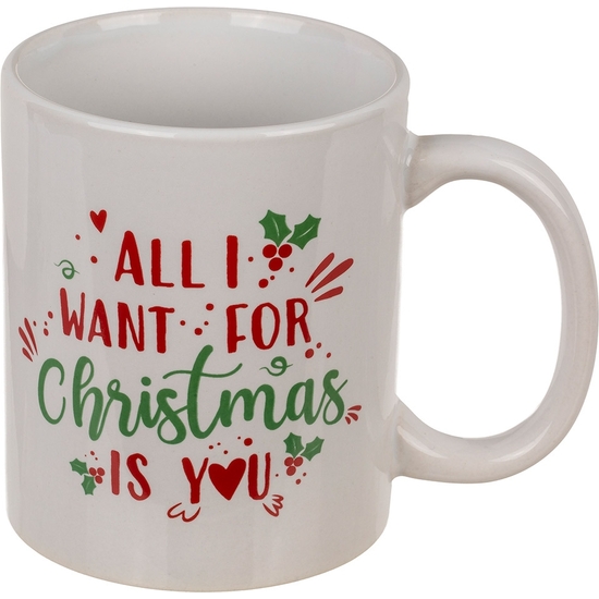 TAZA MUG NAVIDAD EN CAJA REGALO 10X8 CM 2 MODELOS image 2