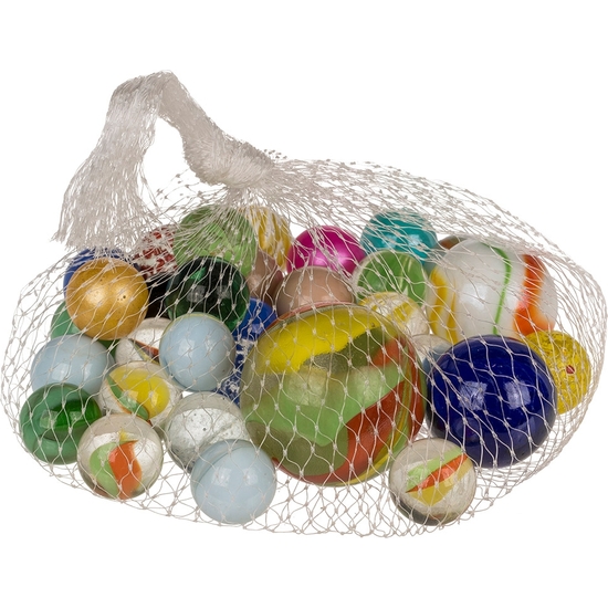 BOLSA CANICAS DE CRISTAL CON BOLOCO 250 GR image 0