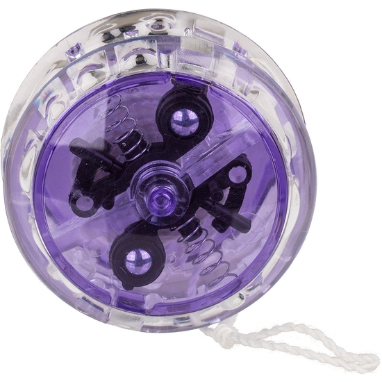 EXPOSITOR 24 YOYO CON LUZ LED 7 CM 4 COLORES image 2