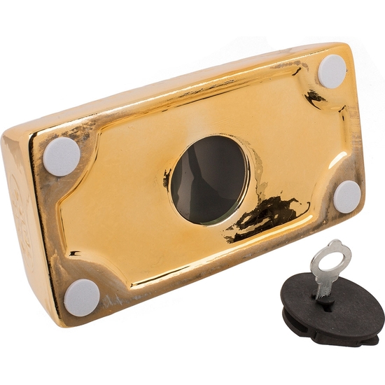 HUCHA LINGOTE ORO CON CERRADURA 17X9X5 image 1