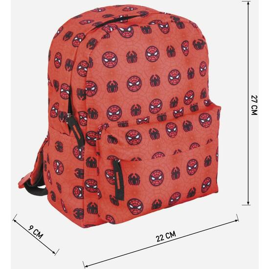 MOCHILA GUARDERIA SPIDERMAN RED image 3