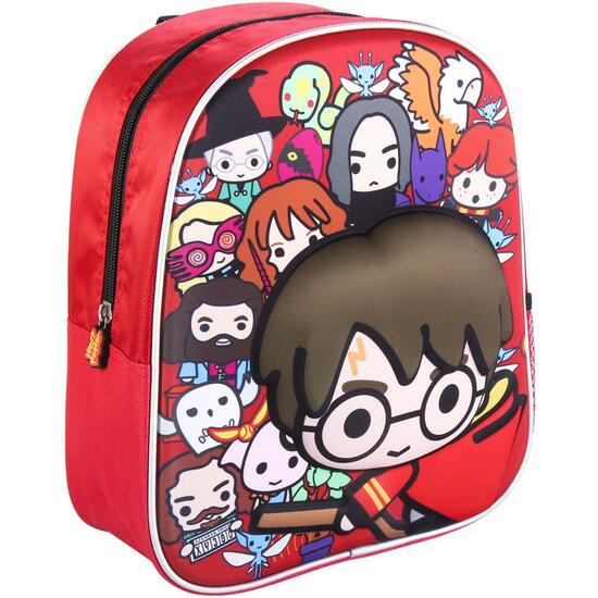 MOCHILA INFANTIL 3D HARRY POTTER RED image 0