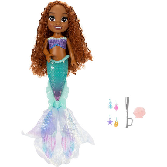 MUÑECA ARIEL LA SIRENITA DISNEY 38CM SONIDO image 0