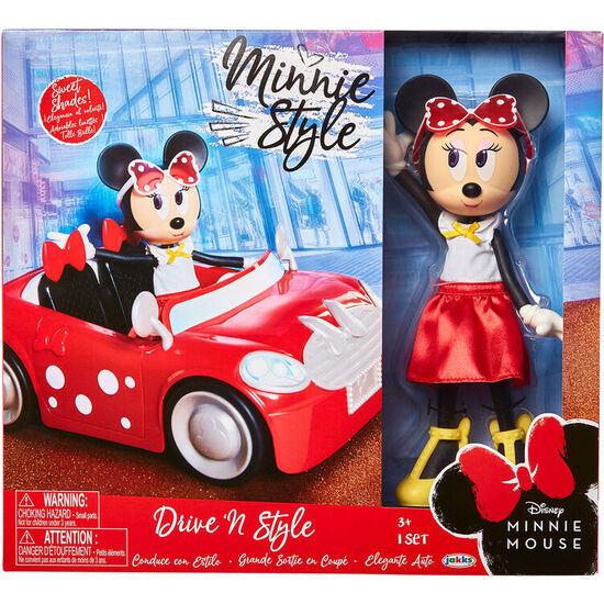 SET MUÑECA MINNIE + COCHE DISNEY image 0