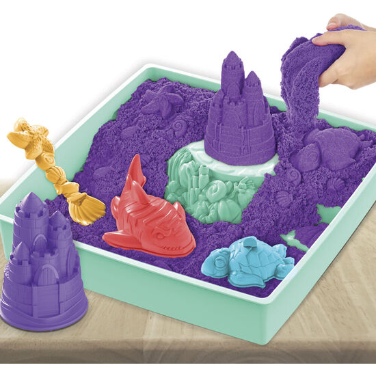 SANDBOX SET KINETIC SAND MORADA image 2