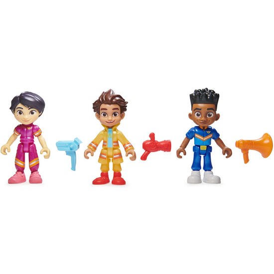 SET 3 FIGURAS EQUIPO DE RESCATE image 0