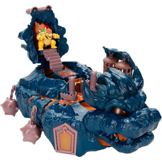 PLAYSET CASTILLO DE LA ISLA DE BOWSER LA PELICULA SUPER MARIO BROS image 1