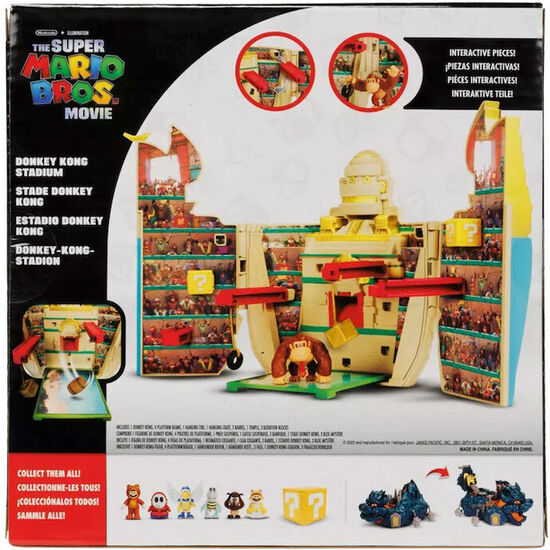 PLAYSET ARENA DONKEY KONG LA PELICULA SUPER MARIO BROS image 3