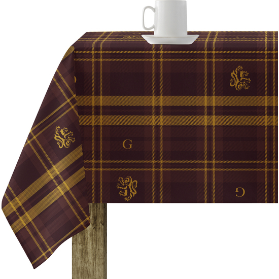 MANTEL RESINADO (TACTO PLASTIFICADO) ANTIMANCHAS MODELO GRYFFINDOR CUADRO image 0