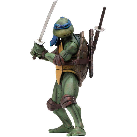 FIGURA LEONARDO MOVIE 1990 TORTUGAS NINJA 18CM image 2