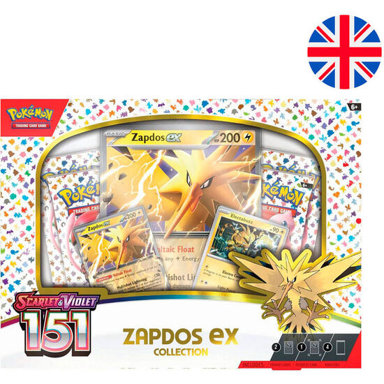 BLISTER JUEGO CARTAS COLECCIONABLES ZAPDOS ESCALATA Y VIOLETA POKEMON SURTIDO INGLES image 0