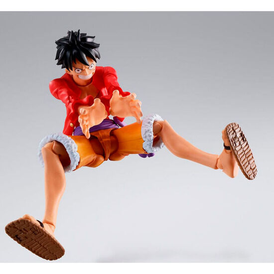 FIGURA SH FIGUARTS MONKEY D LUFFY RAID OF ONIGASHIMA ONE PIECE 14,5CM image 1