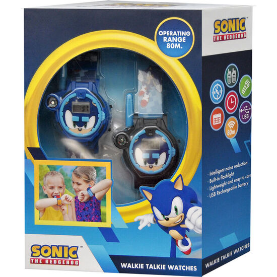 RELOJ WALKIE TALKIE SONIC THE HEDGEHOG image 1