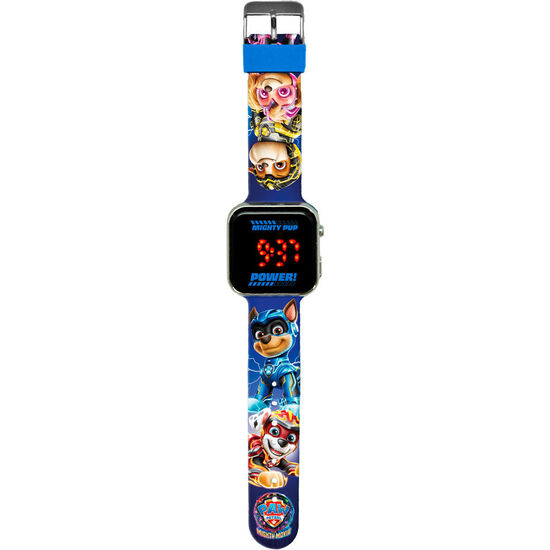 RELOJ LED MIGHTY MOVIE PATRULLA CANINA PAW PATROL image 0