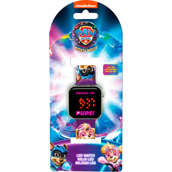 RELOJ LED MIGHTY MOVIE PATRULLA CANINA PAW PATROL image 1