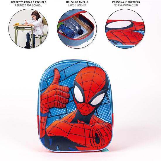 MOCHILA INFANTIL 3D SPIDERMAN image 4