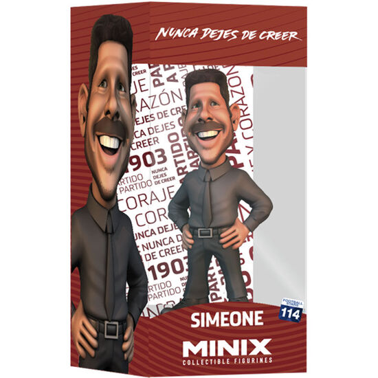 FIGURA MINIX CHOLO SIMEONE ATLETICO DE MADRID 12CM image 0