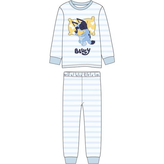 PIJAMA LARGO VELOUR COTTON BLUEY image 0