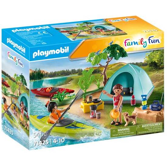 CAMPING CON HOGUERA PLAYMOBIL image 0