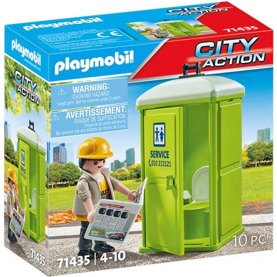 ASEO PORTATIL PLAYMOBIL image 0