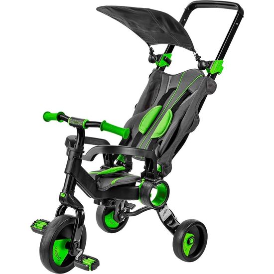 TRICICLO GALILEO 4 EN 1 VERDE-NEGRO image 0