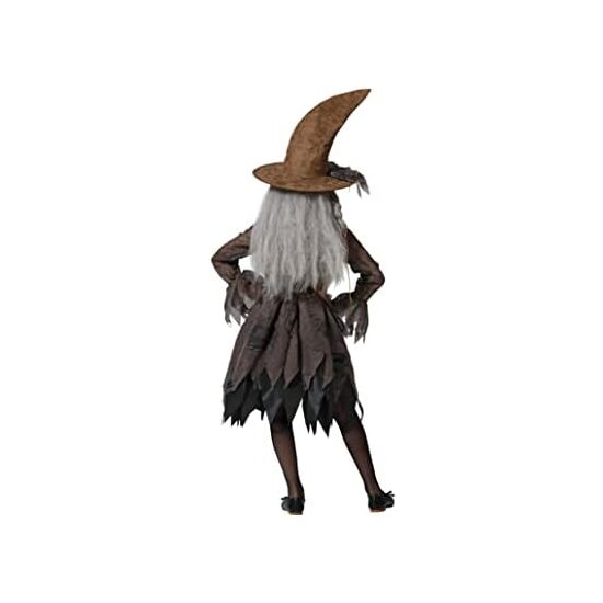 DISFRAZ BRUJA MALVADA MALEFICA VERDE Y NEGRO NIÑA Talla - 3/4 AÑOS image 3